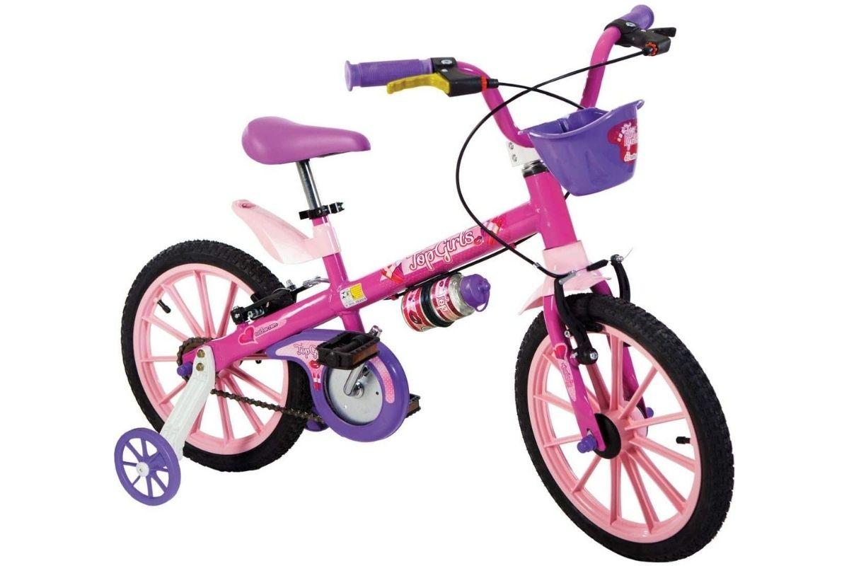 Presente de Natal: Bicicleta Top Girls Aro 16 Nathor