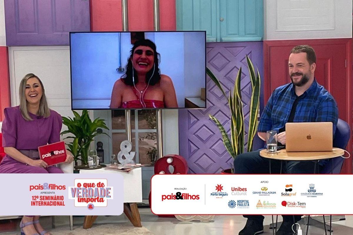 Lia Bock comandou a palestra "Menos é menos" no 12º Seminário Internacional Pais&Filhos