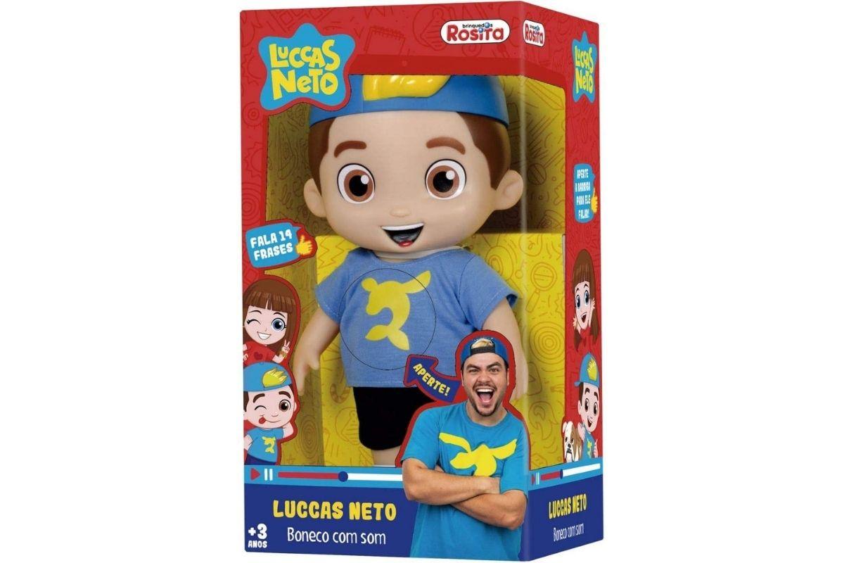 Presente de Dia das Crianças: Boneco Luccas Neto