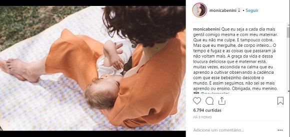 Foto: Reprodução Instagram / @monicabenini