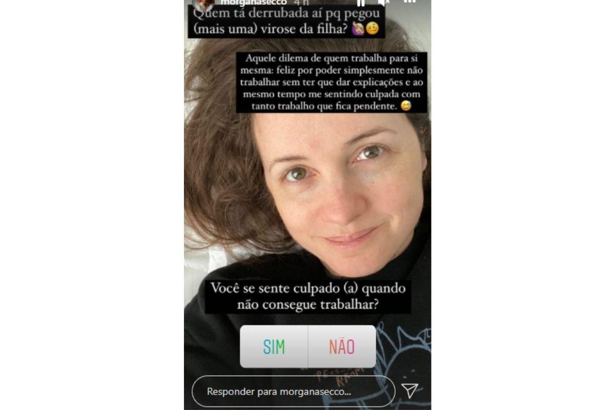 Morgana Secco, mãe de Alice