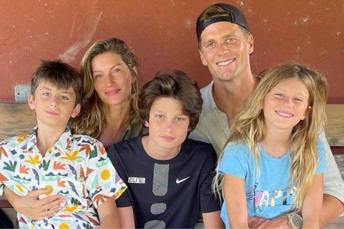 Gisele parameniza o enteado Jack, filho do marido Tom Brady com a atriz Bridget Moynahan (Foto: Reprodução/Instagram)