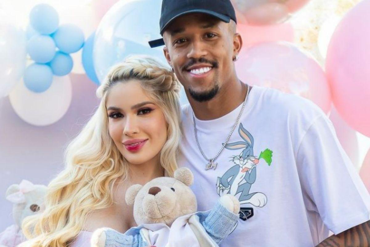 Karoline Lima e Éder Militão