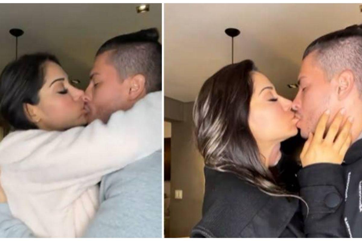 Os dois publicaram vídeos para anunciar a volta do relacionamento