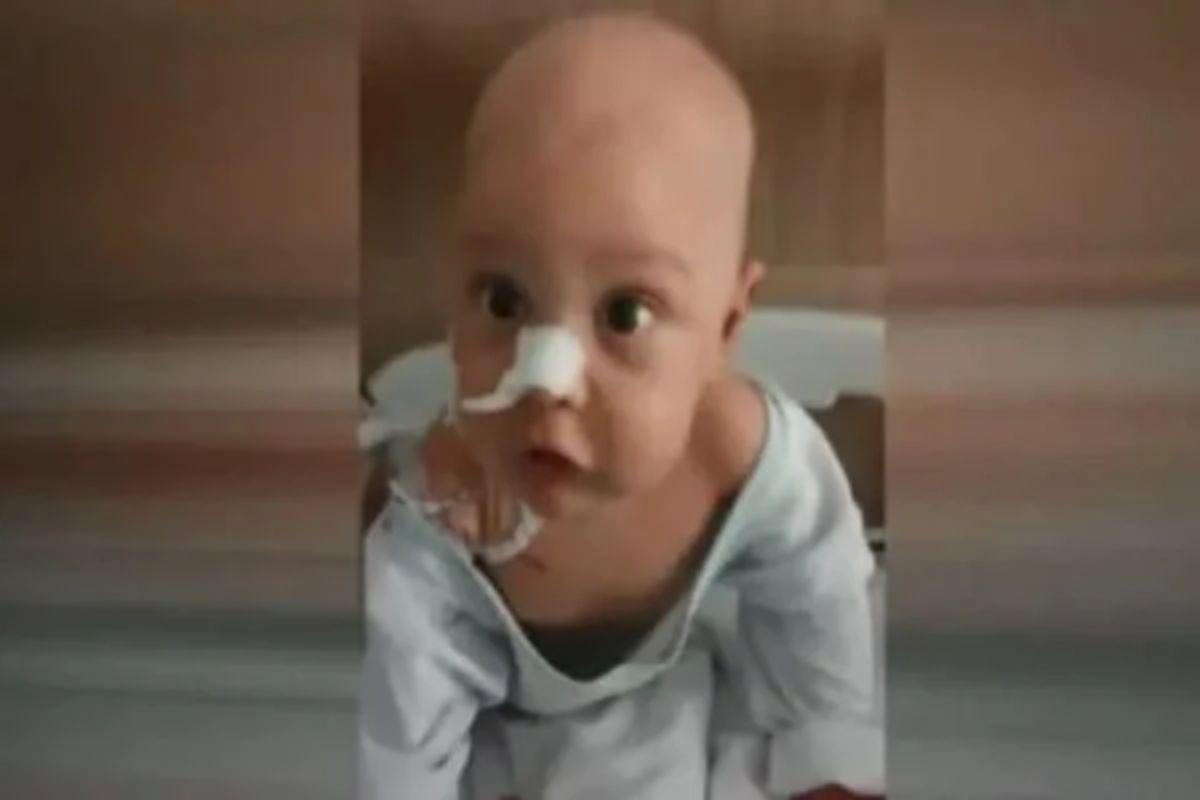 Bebê Pedro tem leucemia