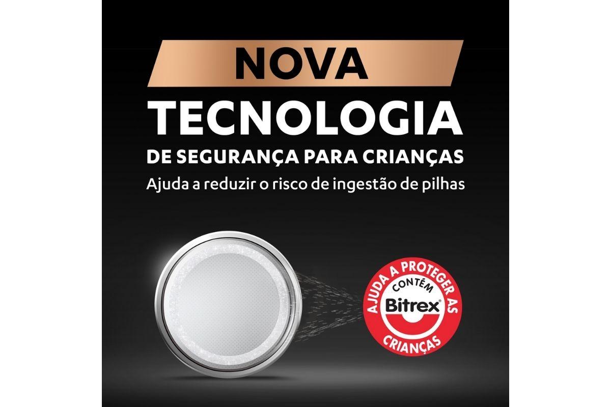 Duracell lança pilha moeda com nova tecnologia de gosto amargo para evitar acidentes