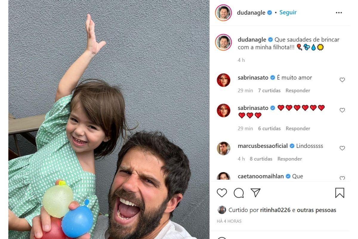 Duda Nagle explicou porque nao mora mais com Sabrina Sato