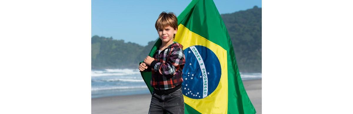 Dudu, filho de Cristiane e André, uma das crianças que participaram do nosso editorial (Foto: Bruno Marçal/Pais&Filhos)