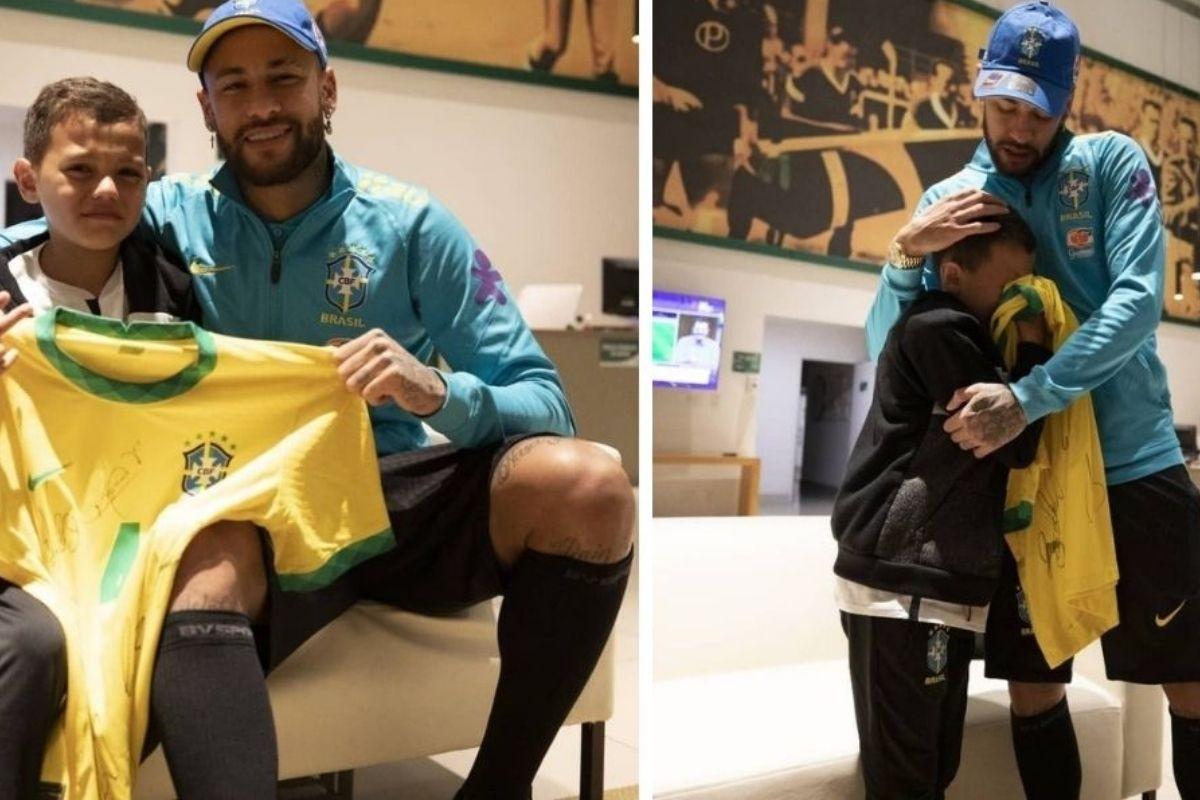O pai de Bruninho, Moisés, também falou sobre o encontro