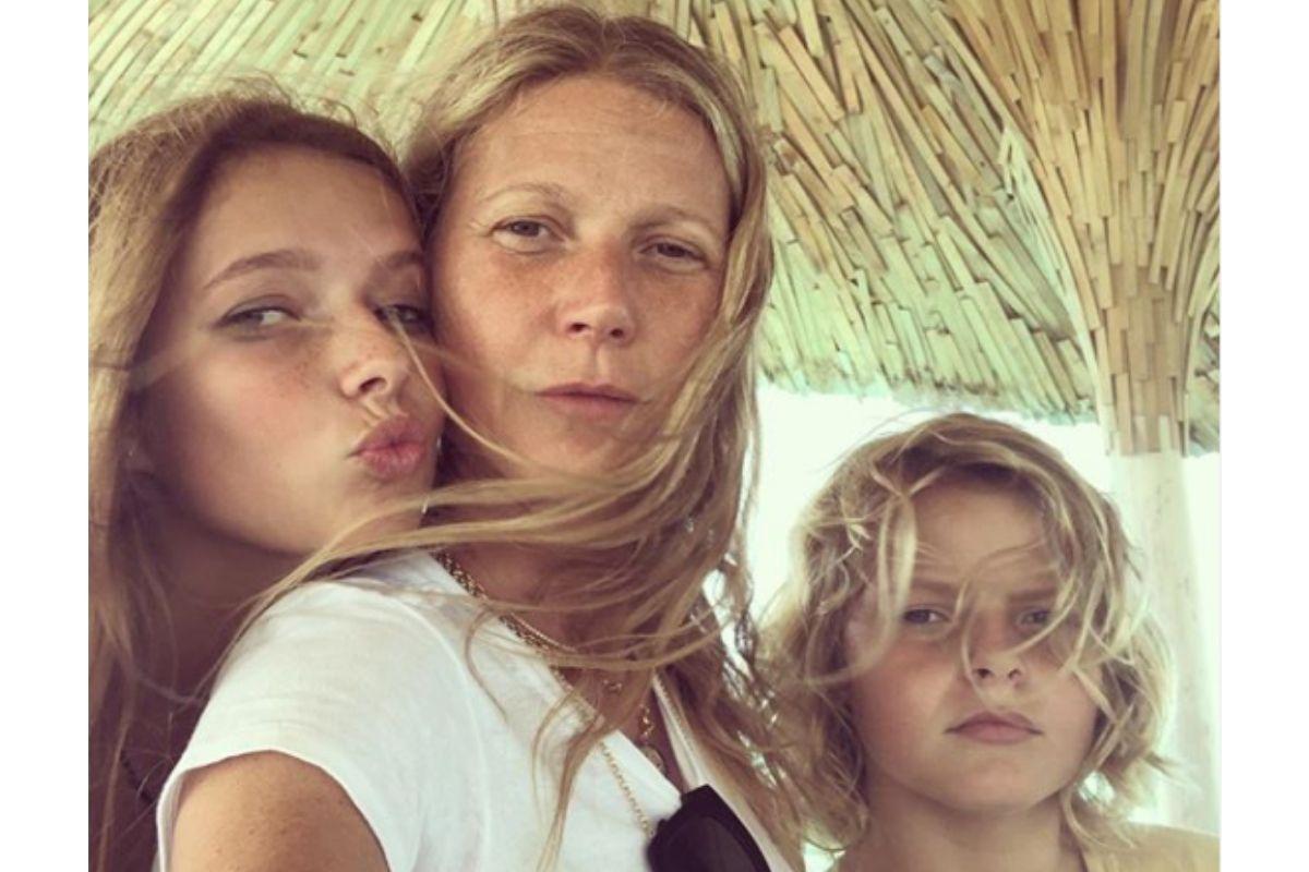 Gwyneth é mãe de Apple e Moses