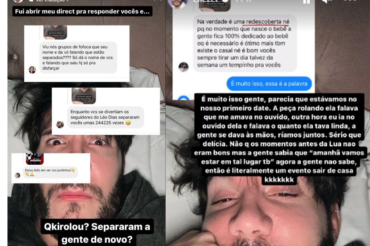 Eliezer se pronuncia sobre boatos de traição à Viih Tube, com quem teve a primeira filha dos dois, Lua