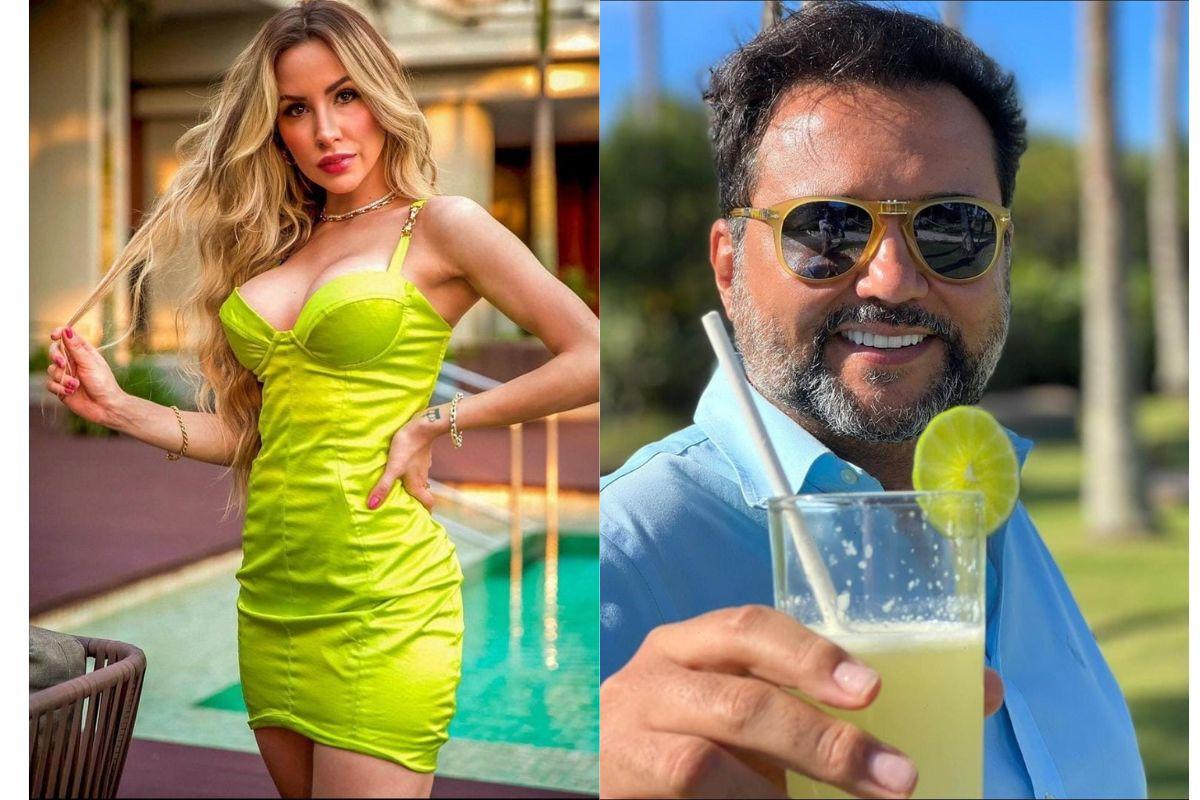 Victoria Moreira e Geraldo Luis