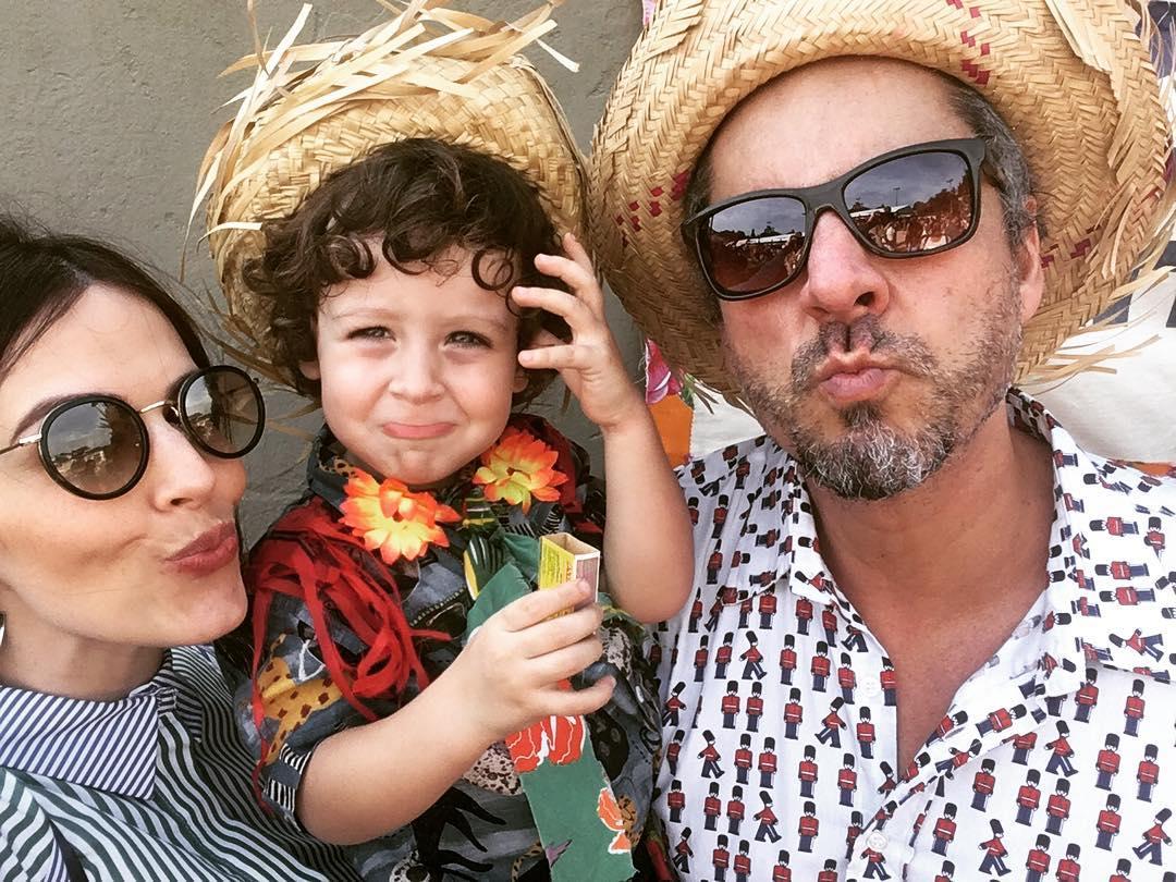 Nasceu o segundo filho de Alexandre Nero e Karen Brusttolin (Foto: Reprodução/ Instagram)
