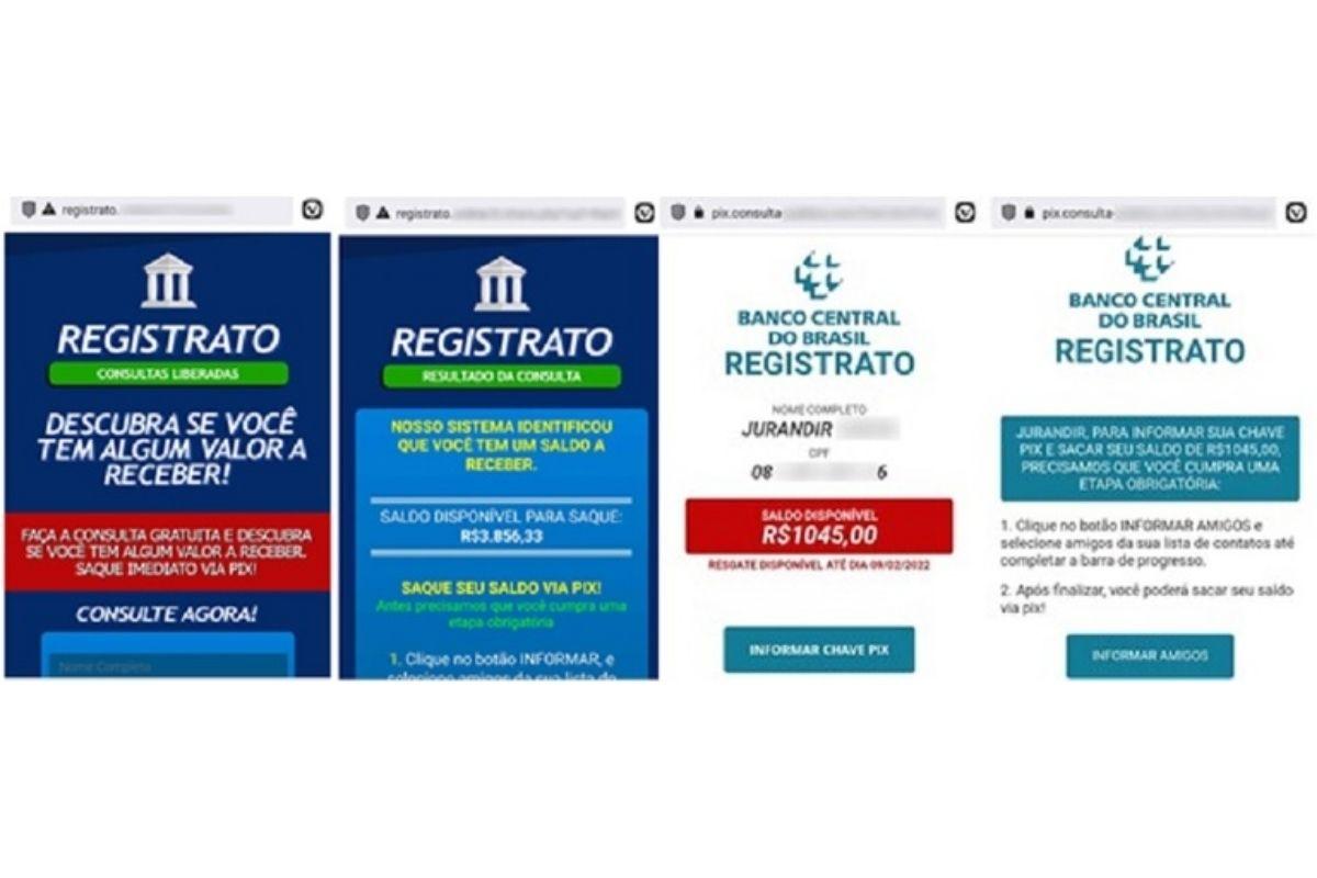 Banco Central não envia mensagem sobre os valores a receber de instituições financeiras