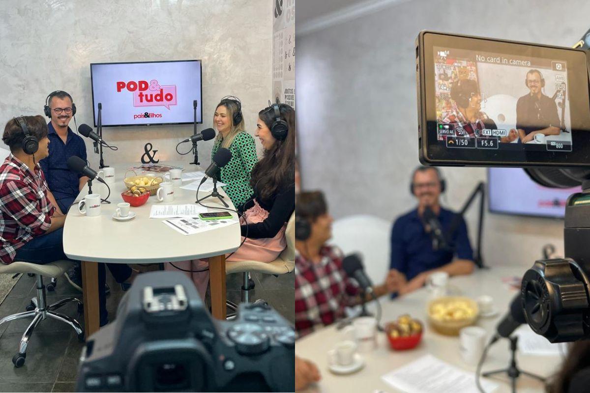 Betho Fers e Erick Silva emocionaram as entrevistadoras e o público durante o terceiro episódio do POD&Tudo