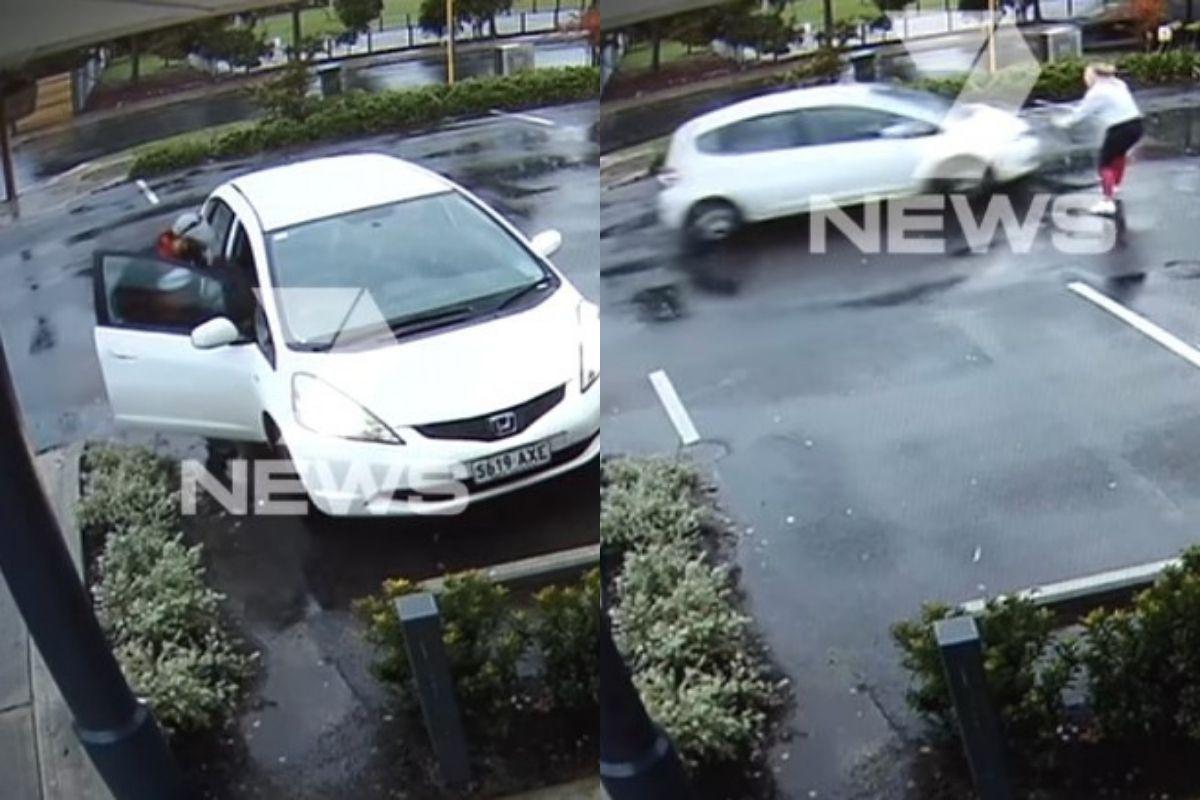 A mãe deixou o filho por alguns instantes e o carro foi roubado com a criança dentro