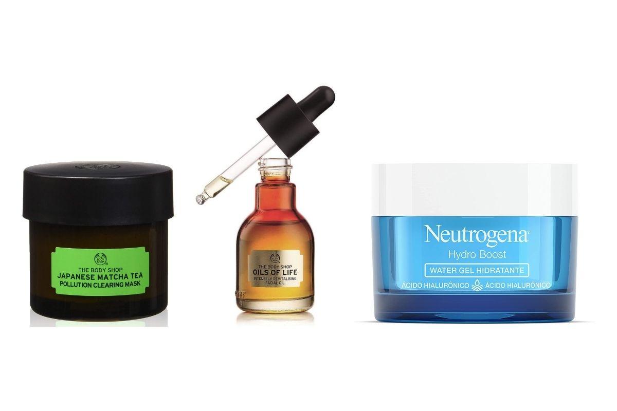 Produtos de skincare para presentear no Dia das mães: The Body Shop e Neutrogena