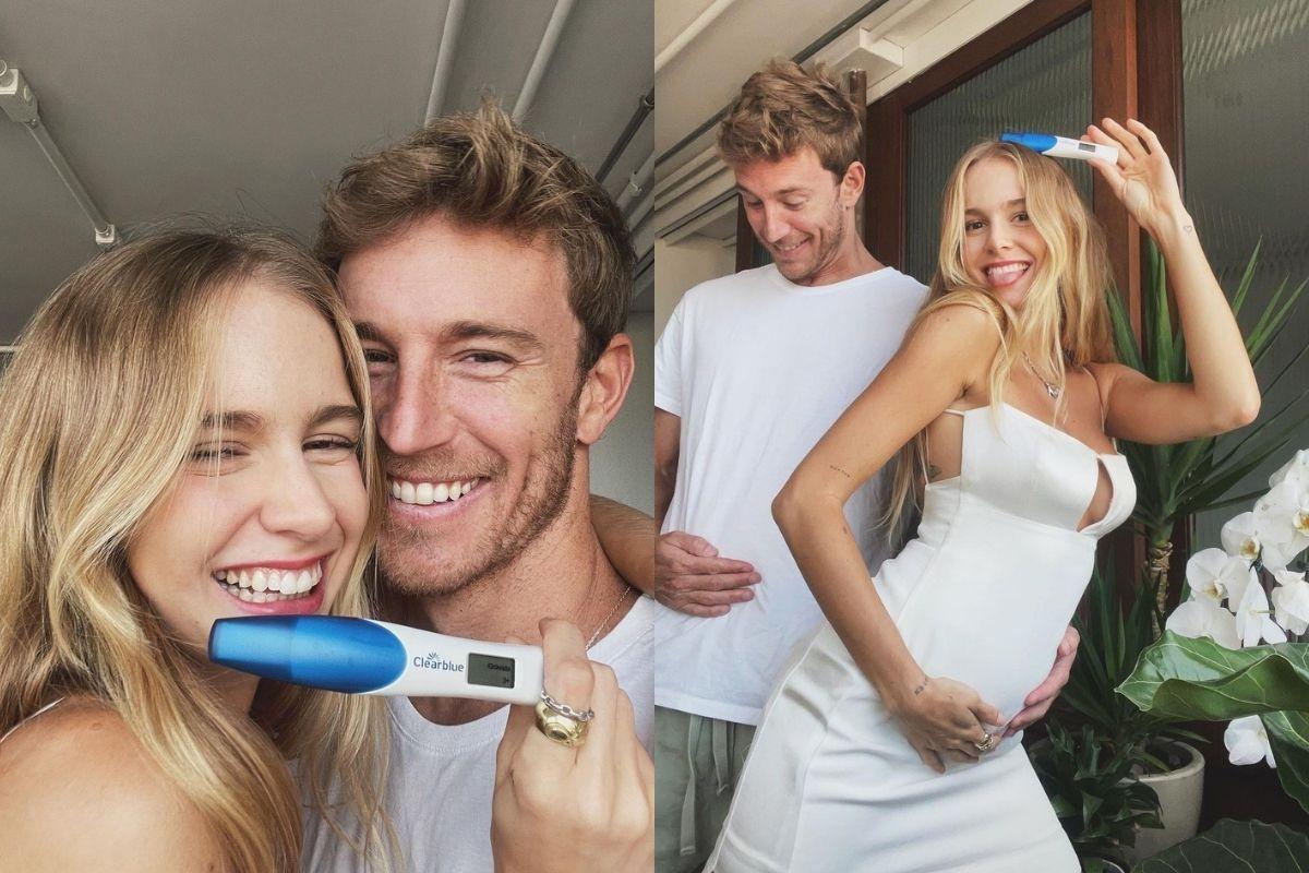 Isabella Scherer, filha do ex-nadador Xuxa, está esperando pelo primeiro filho