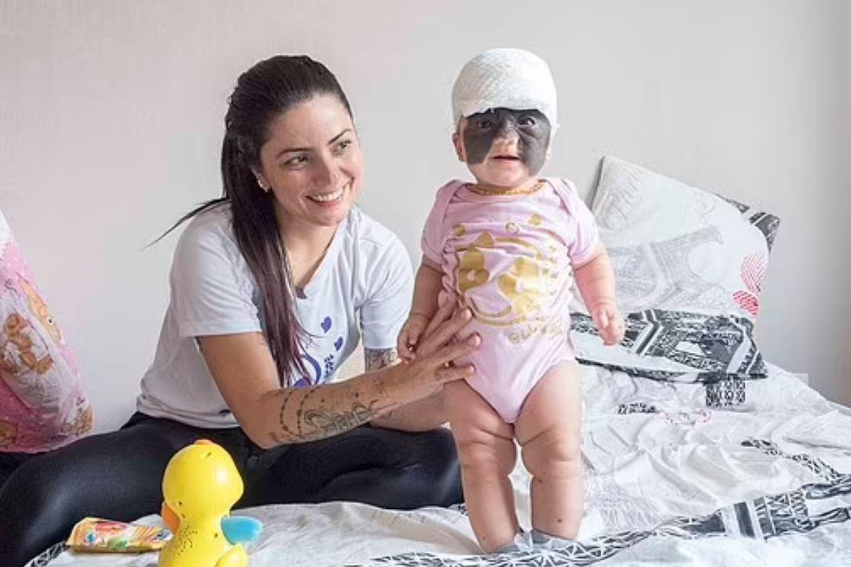Luna e a mãe