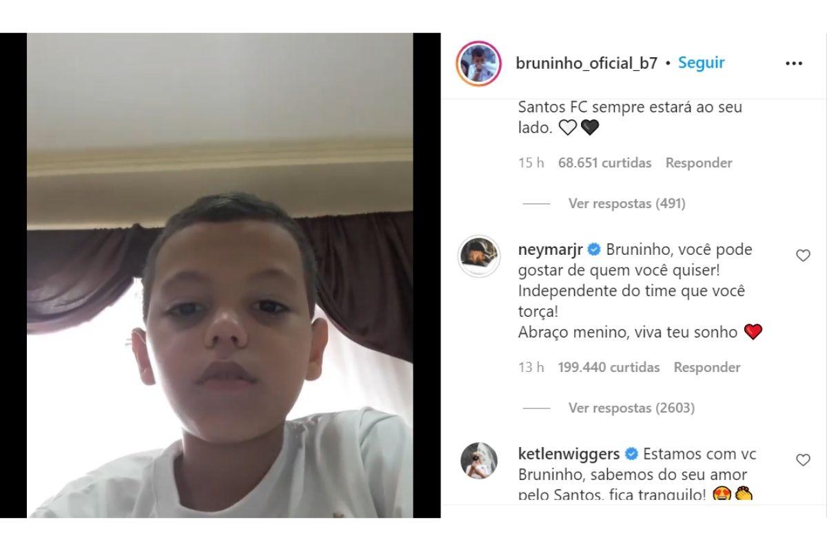 Bruninho publicou um vídeo de desculpas