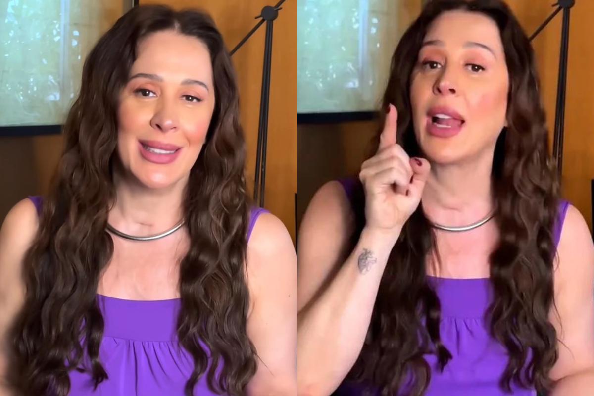 Claudia Raia fala sobre a maternidade acima dos 50 anos