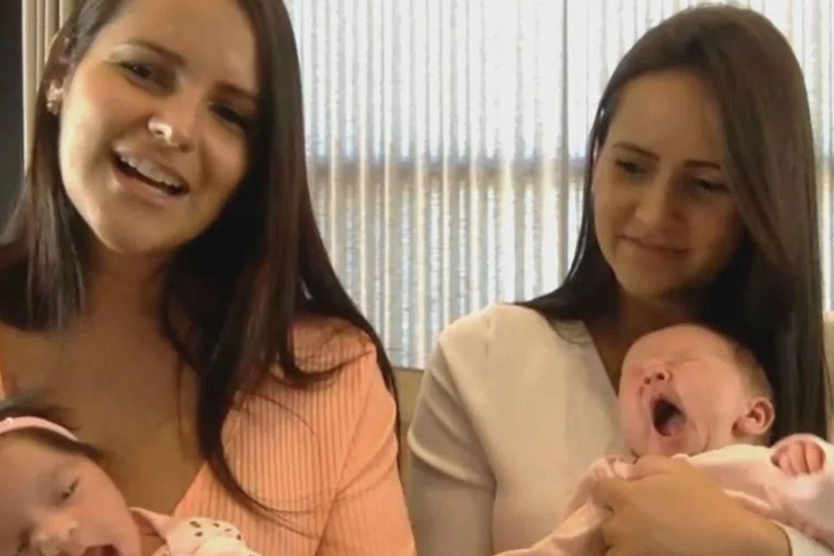 As irmãs gêmeas falaram que nada foi combinado