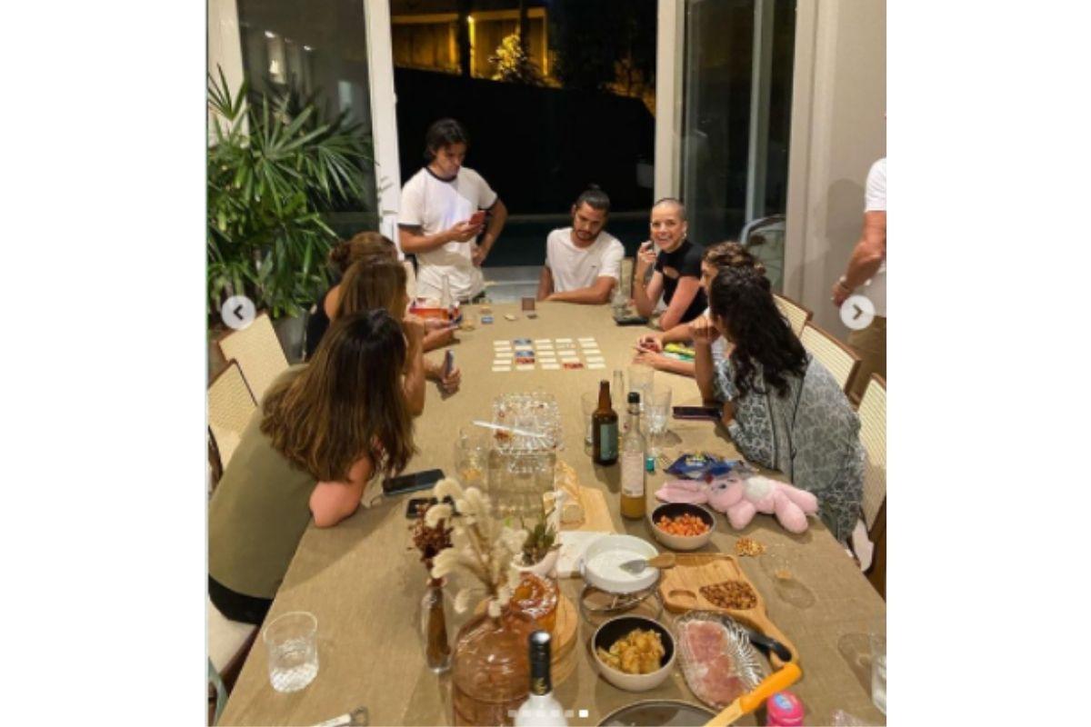 Rodrigo comemorou o aniversário com a família