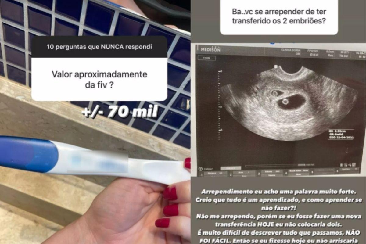 Bárbara Evans responde perguntas nas redes sociais