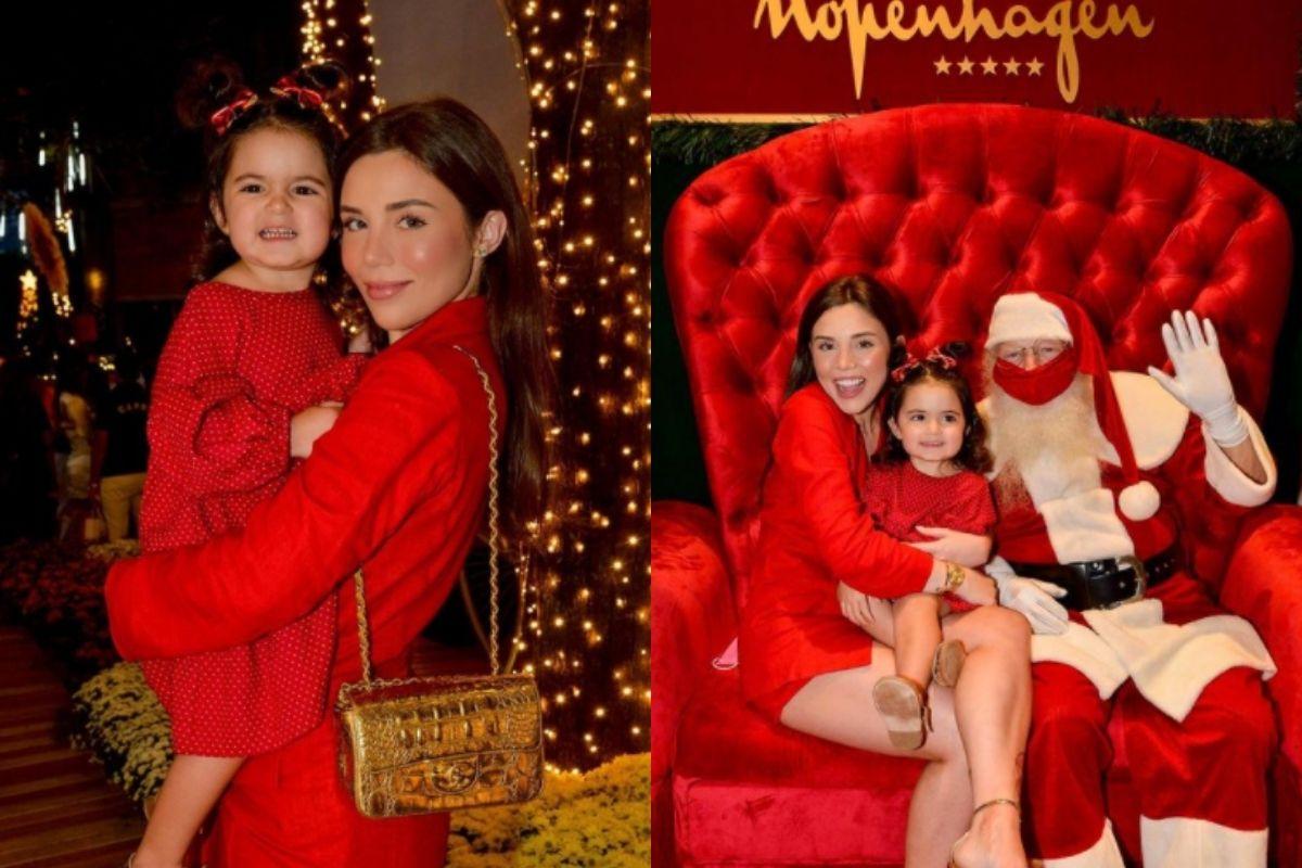 Mariana Sampaio e filha