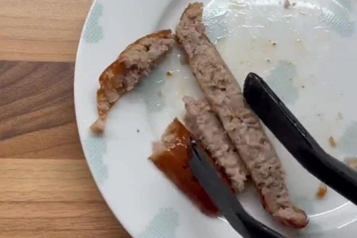 Mãe faz relato sobre a alimentação do filho