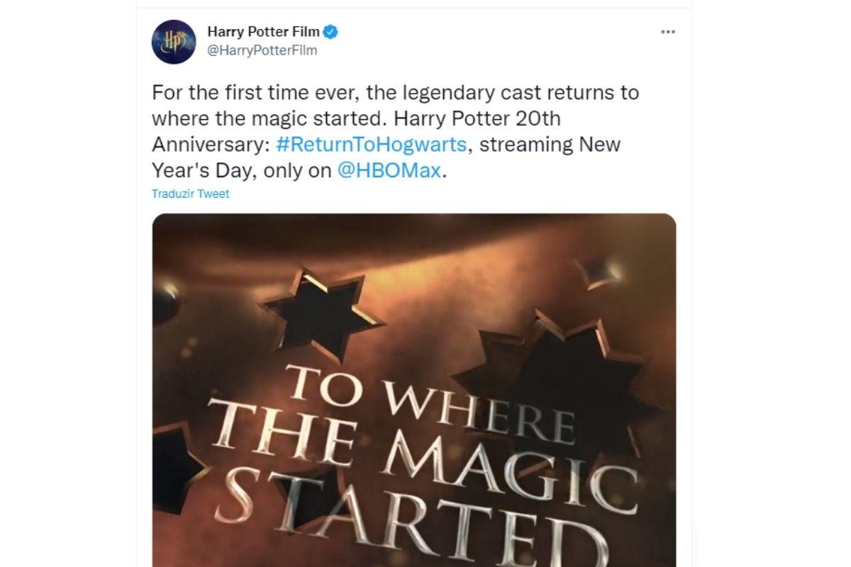 O anúncio foi feito no Twitter