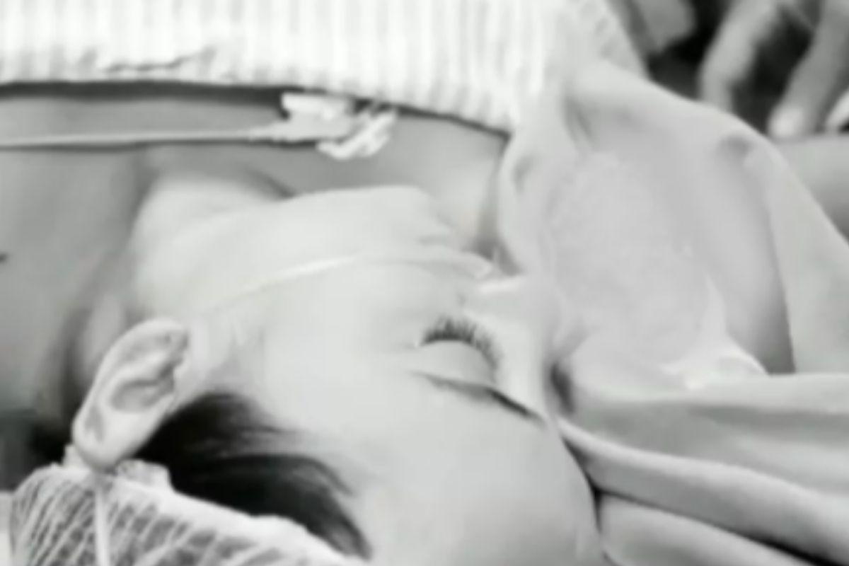 Mãe dá à luz após ter bebê morto na barriga