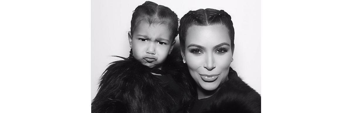 North com a mãe (Foto: reprodução/Instagram)