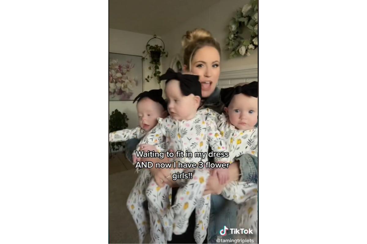 As trigêmeas nasceram e são idênticas!