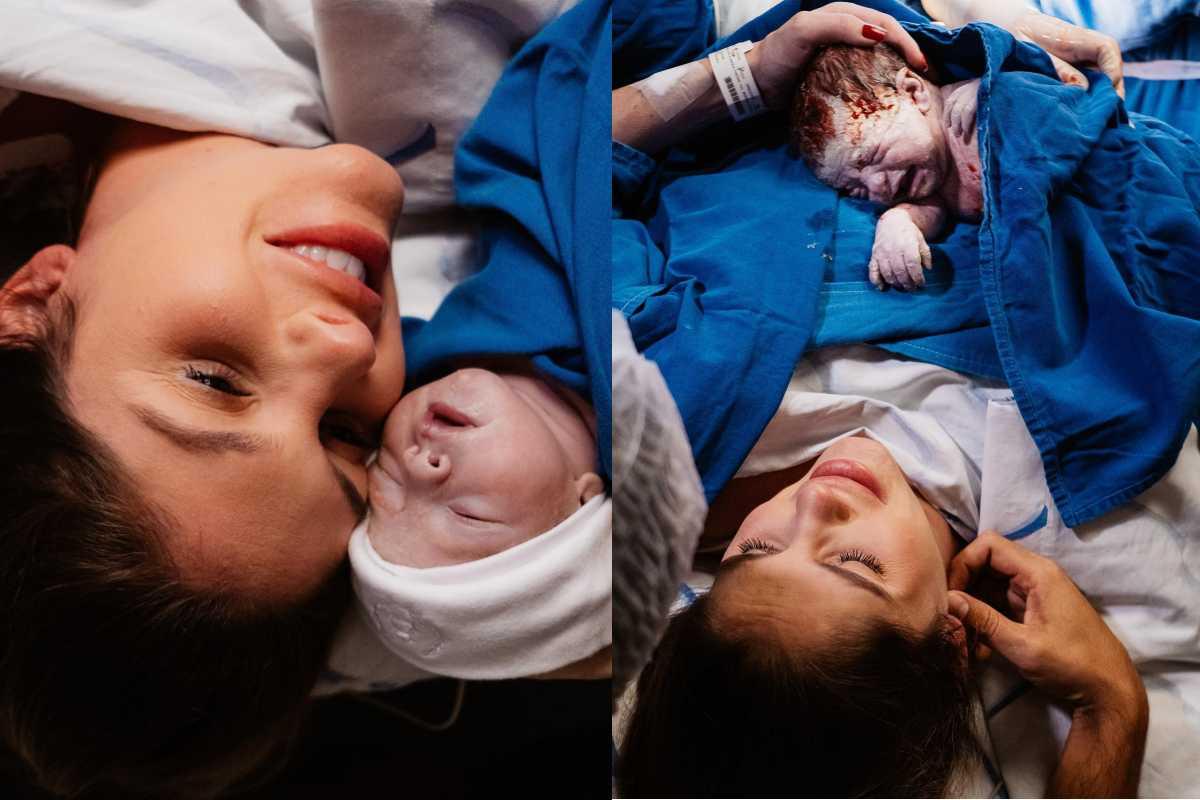 Bábara Evans deu à luz primeira filha, Ayla