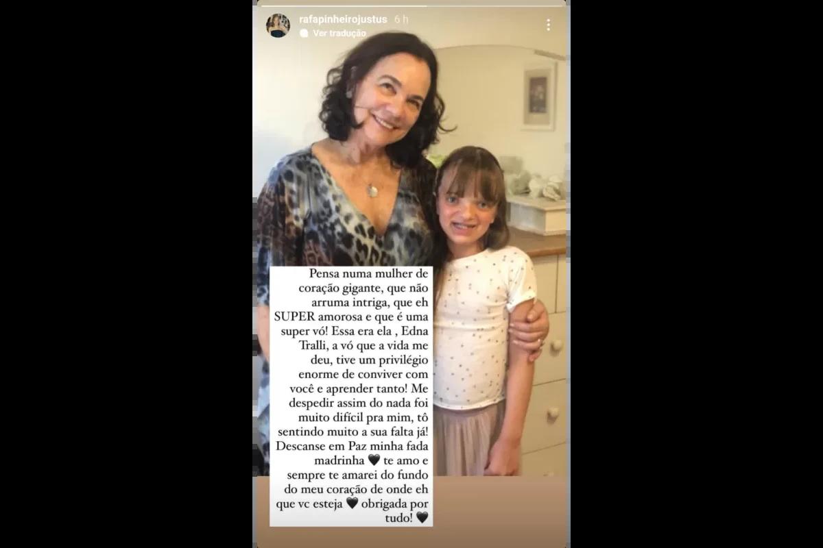 Rafa Justus e mulher abraçadas