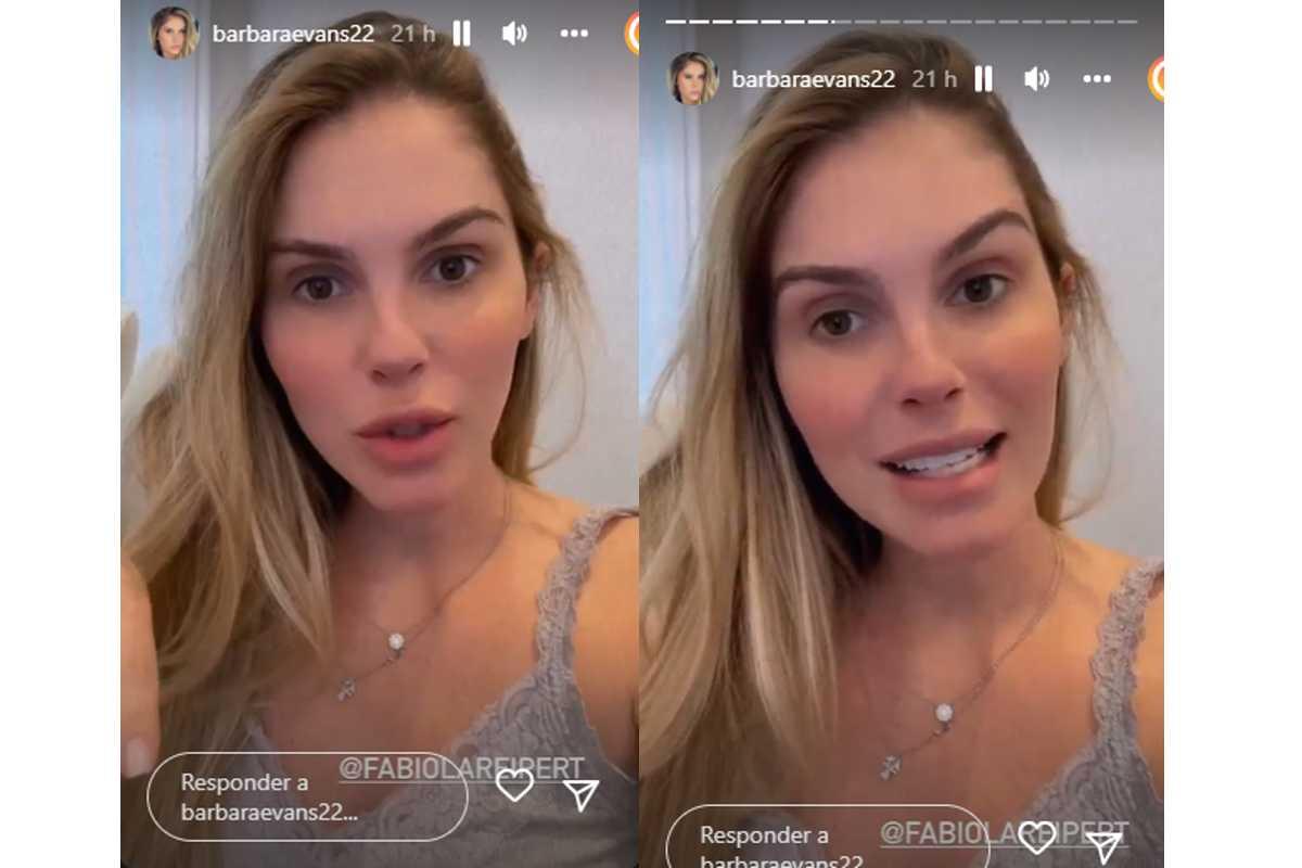 Bárbara Evans falou que tem uma babá para ajudar, mas faz questão de estar presente na vida da filha