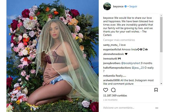 (Foto: reprodução instagram/beyonce)