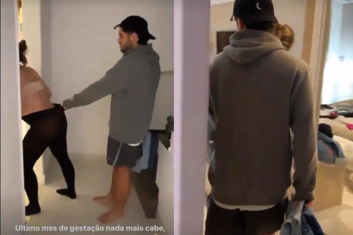 Virginia apareceu nos stories do Instagram com Zé Felipe