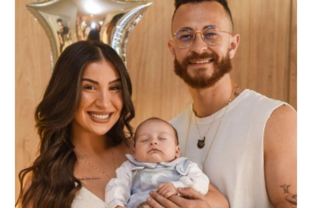 Bianca Andrade e Fred comemorar mais um mês de vida do filho