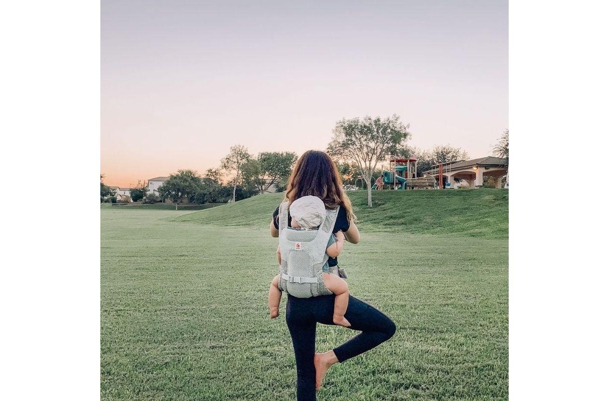 Alice Bensen e seu filho no Arizona