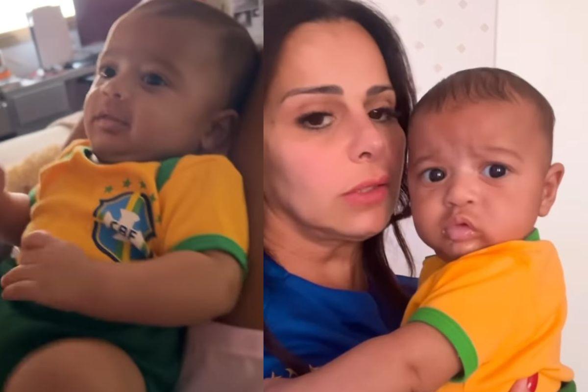 Viviane Araújo e Joaquim