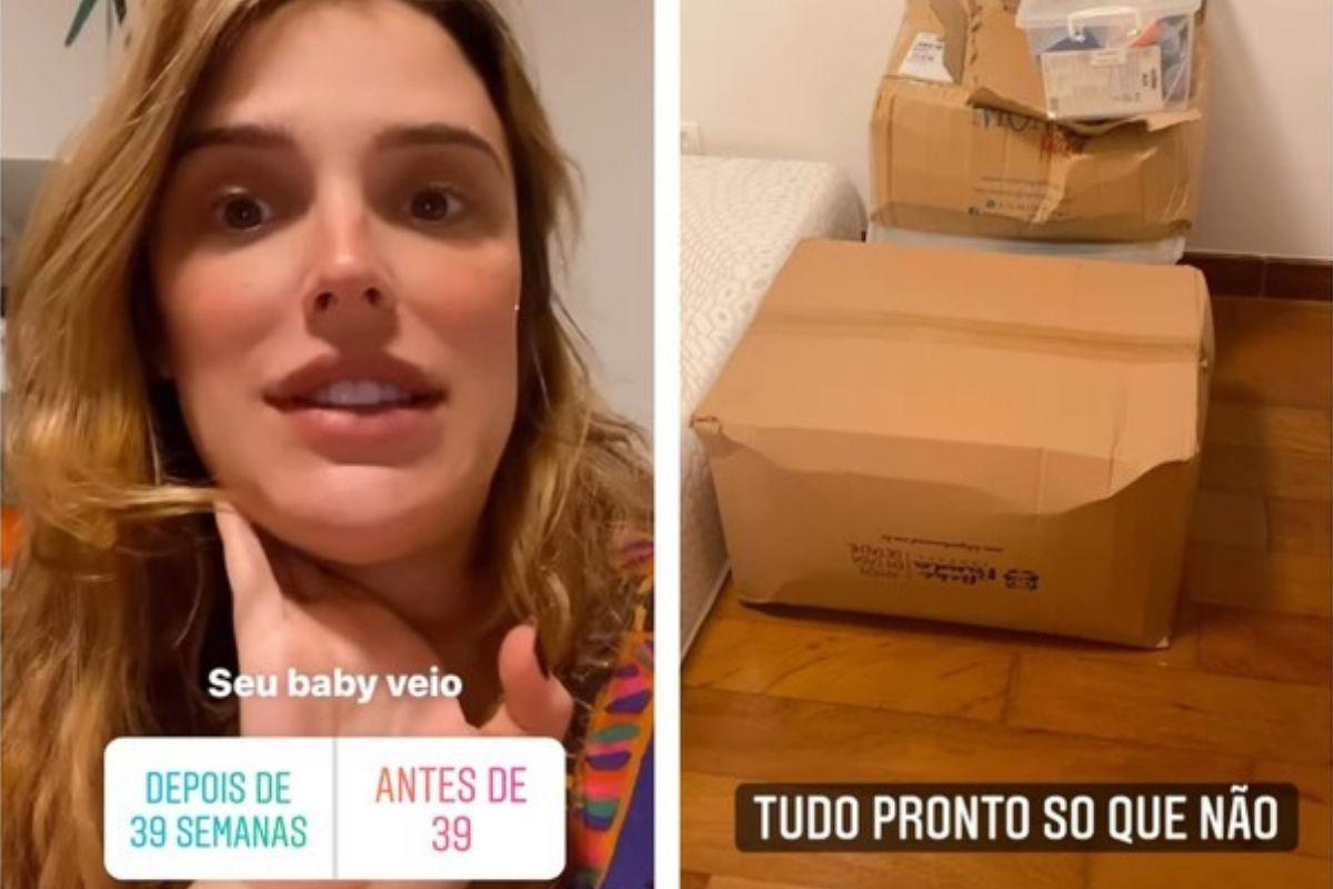 Rafa mostrou o quarto do segundo filho