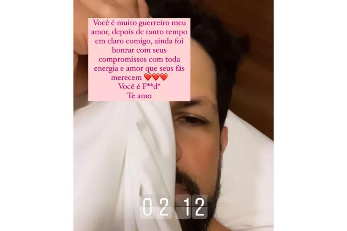 Biah declarou-se para o marido