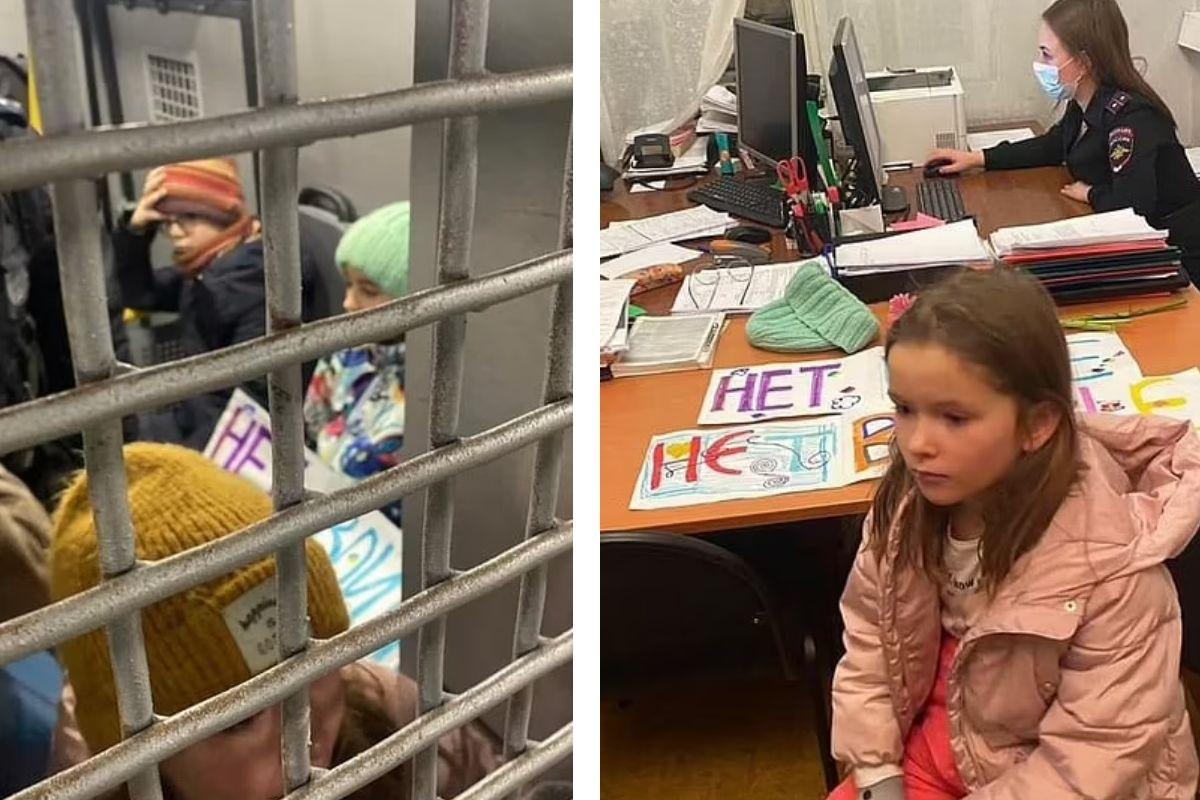 As fotos foram compartilhadas pelo político da oposição, Ilya Yashin