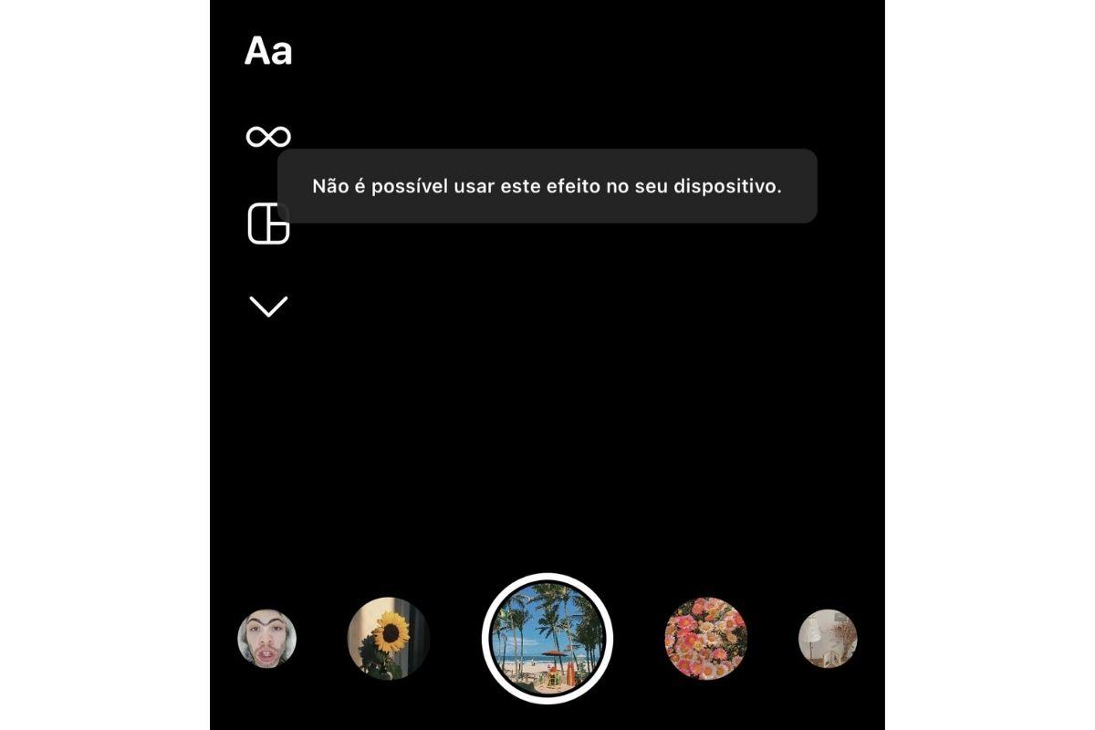 Instagram bugado? Usuários relatam instabilidade para ativar os filtros do aplicativo