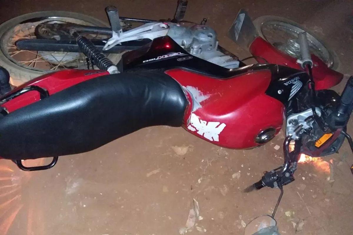 O homem foi morto a facadas por se recusar a dar a motocicleta