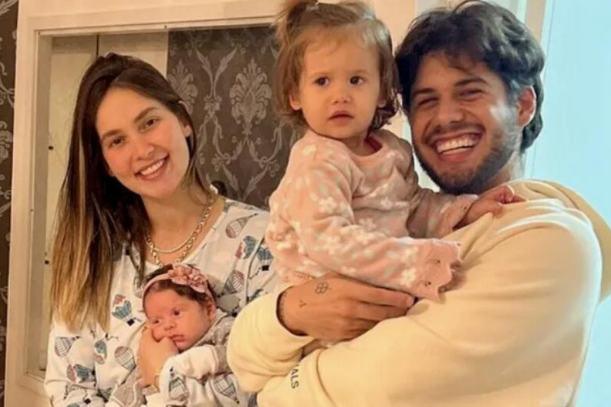 Zé Felipe, Virginia, Maria Flor e Maria Alice