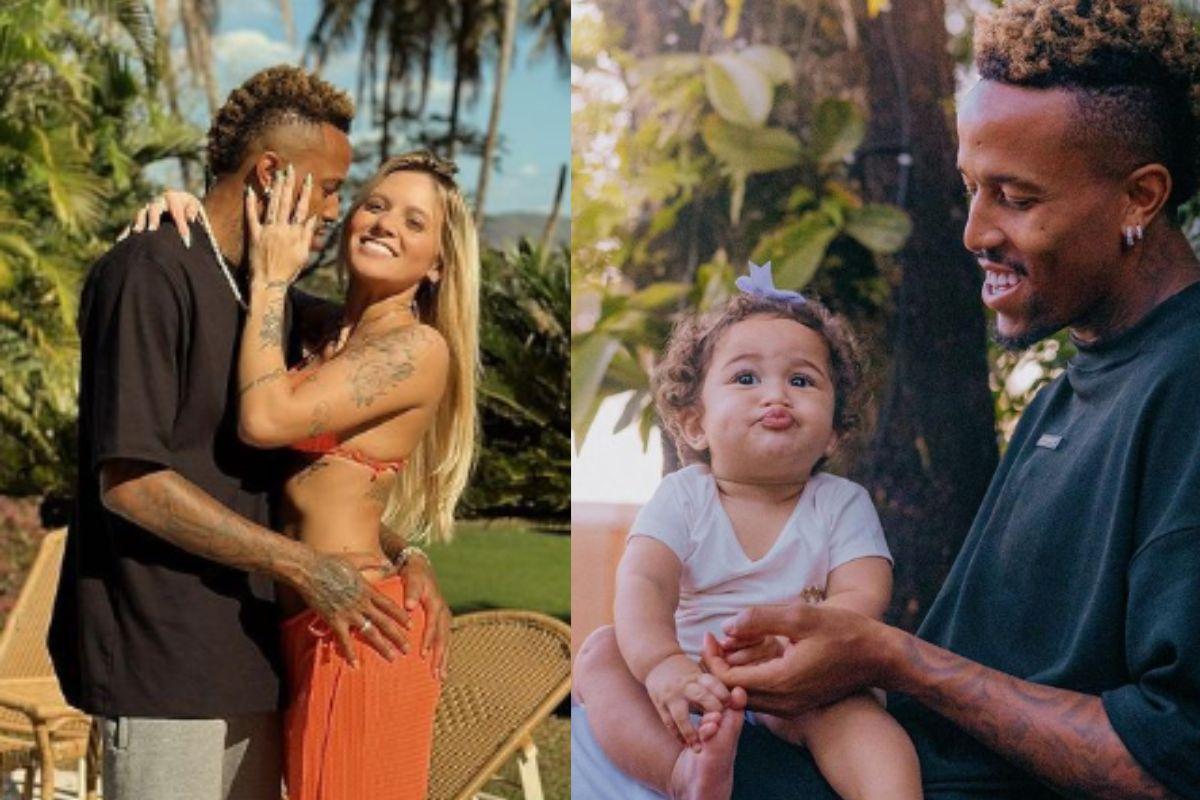 Namorada de Éder Militão é criticada por roupa em aniversário