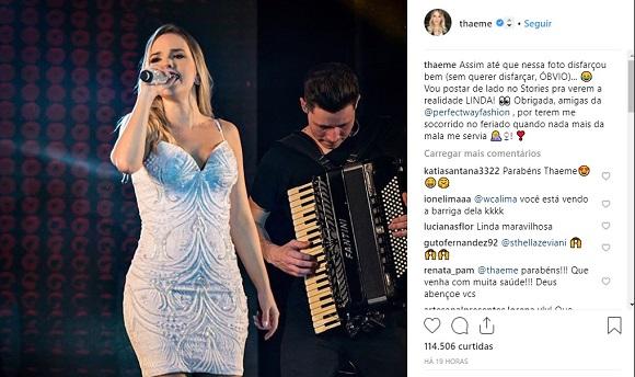 Foto: Reprodução Instagram / @thaeme